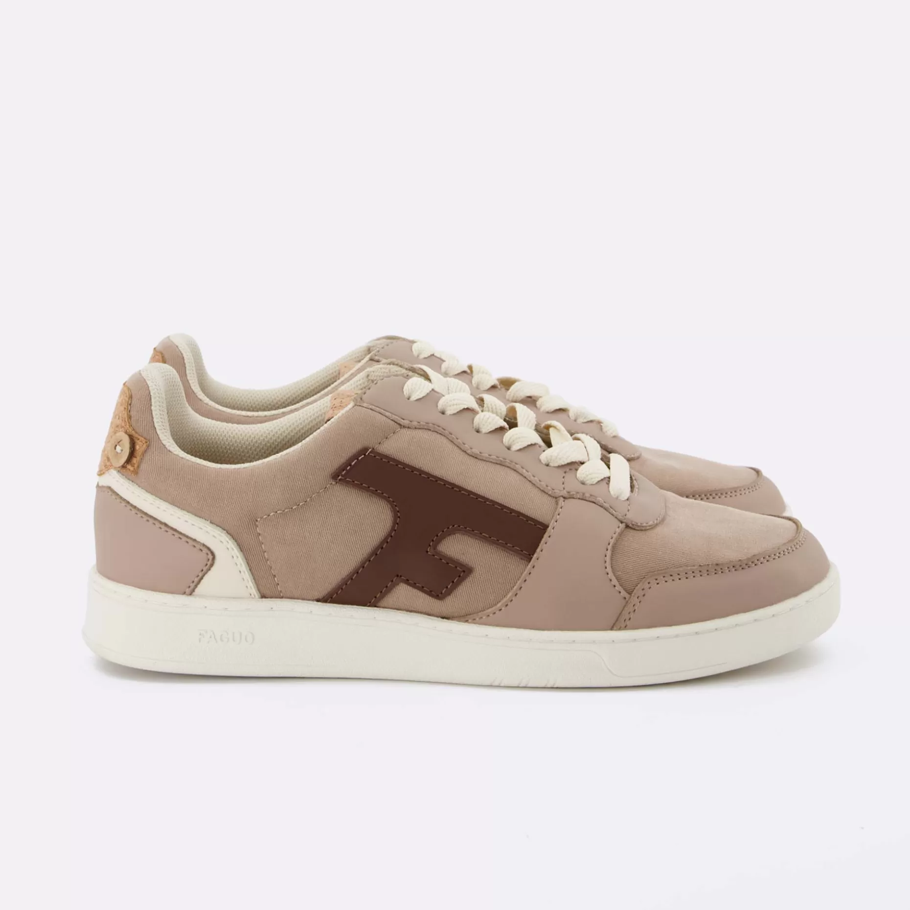 Homme FAGUO Baskets - Homme*Baskets Beige Fonce & Camel