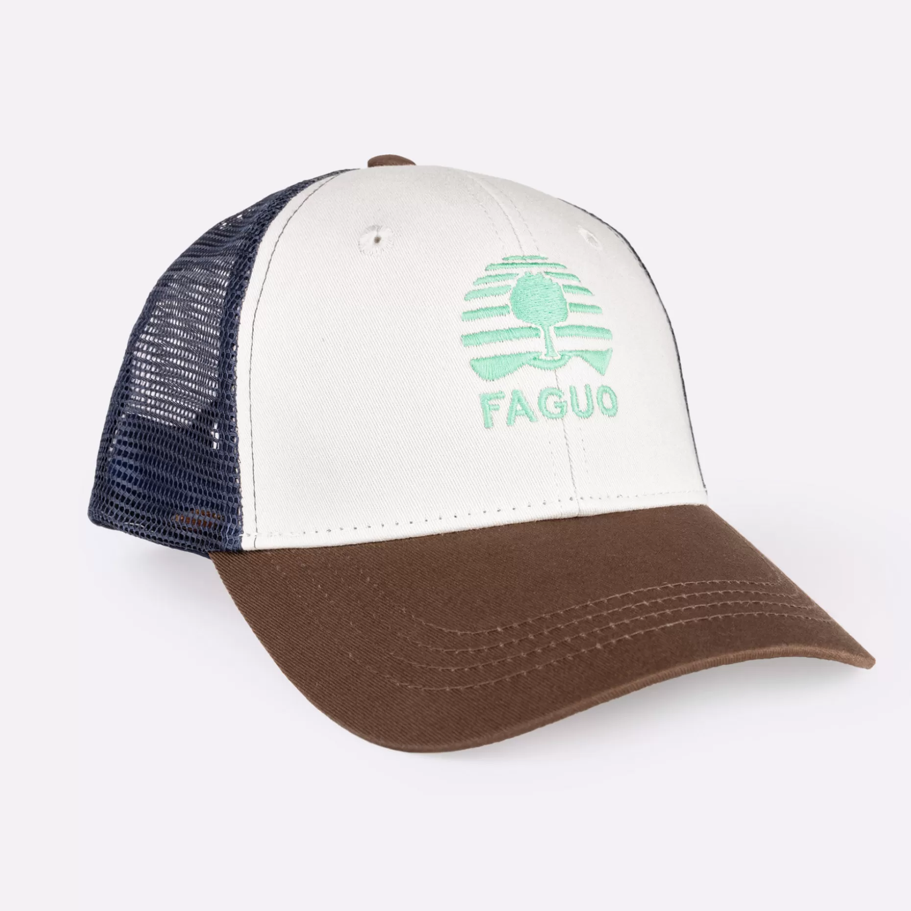 FAGUO Ceintures*Casquette Camel & Bleu Marine