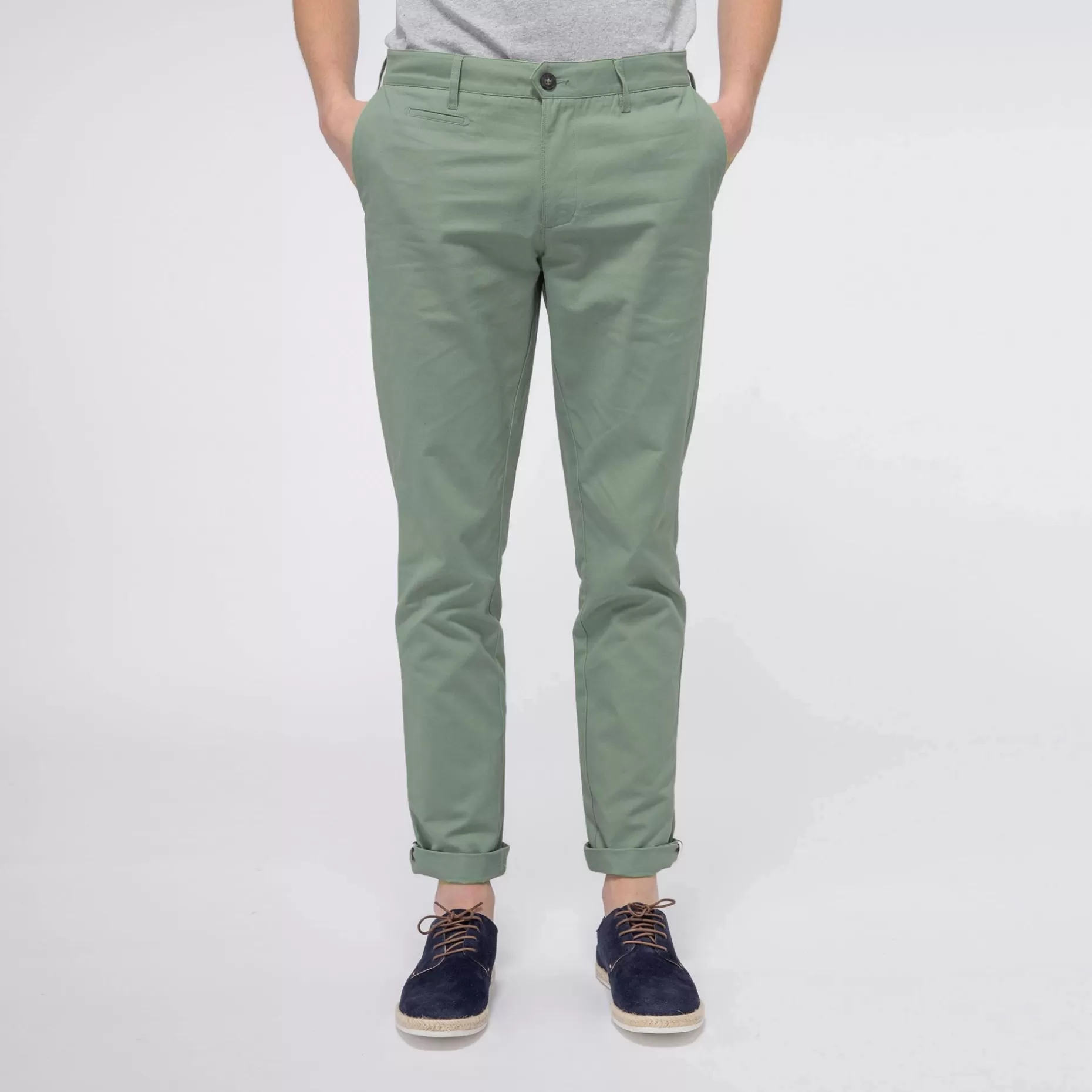 FAGUO Pantalons & Chinos*Chino Vert Clair