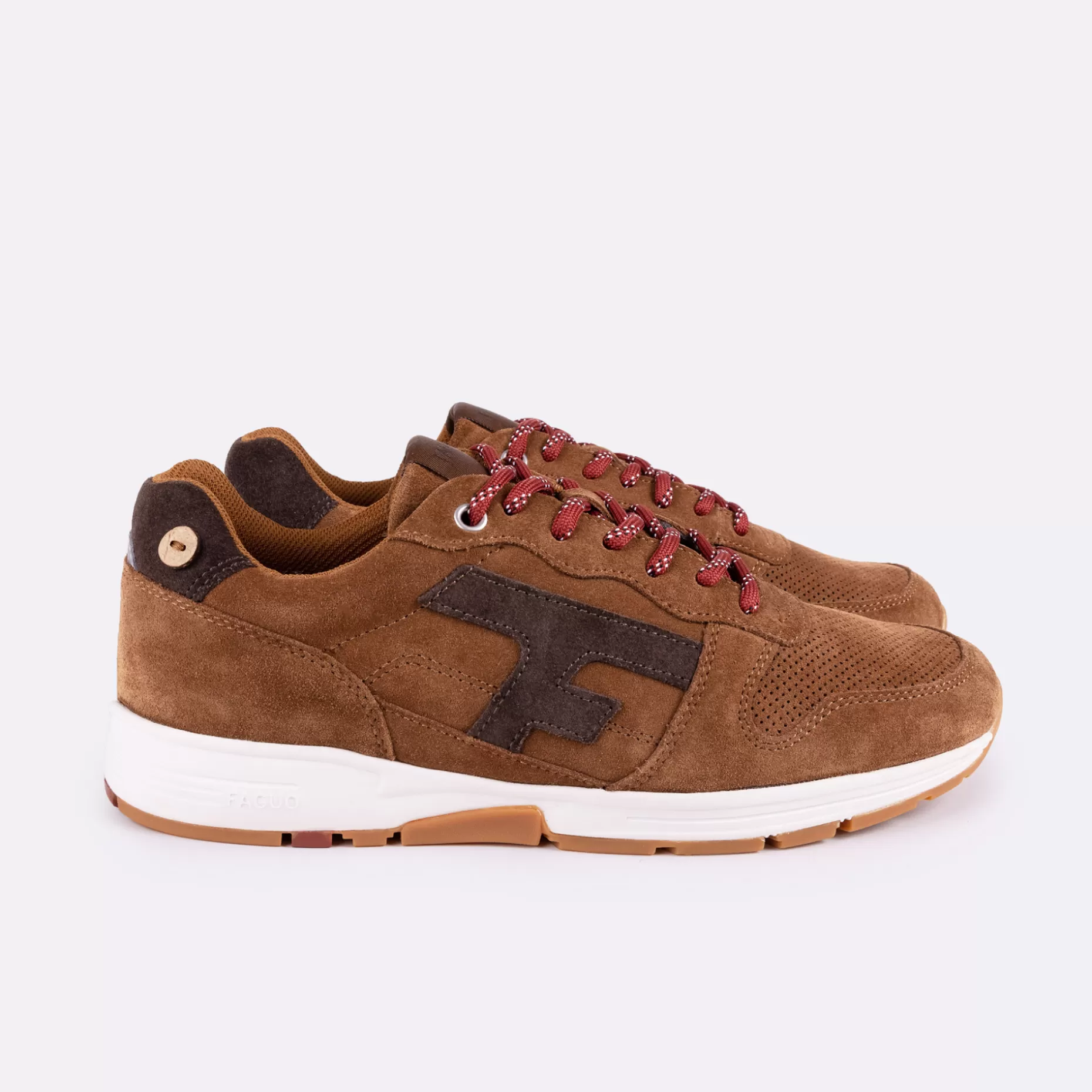 Homme FAGUO Baskets - Homme*Runnings Camel