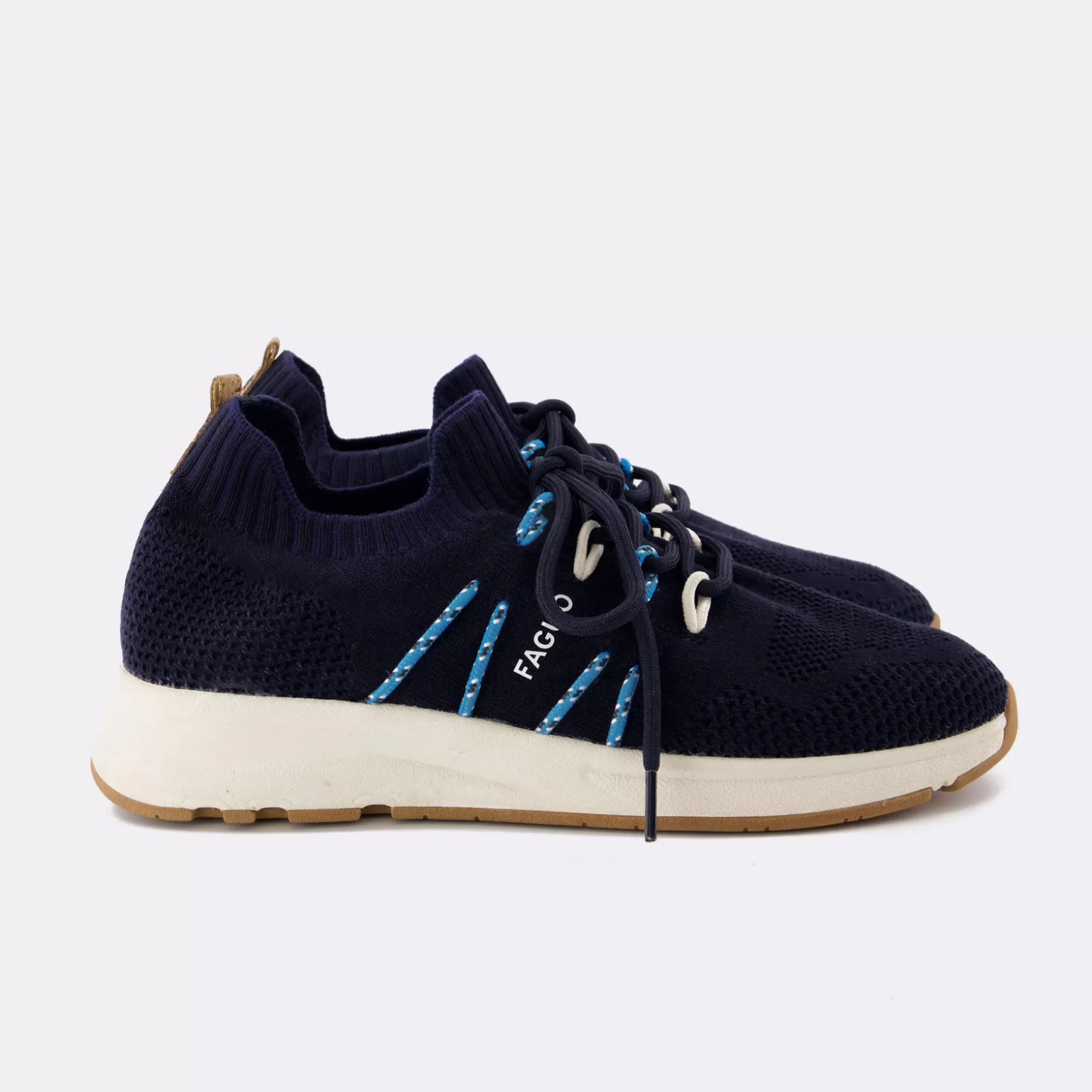 Homme FAGUO Baskets - Homme*Runnings Marine