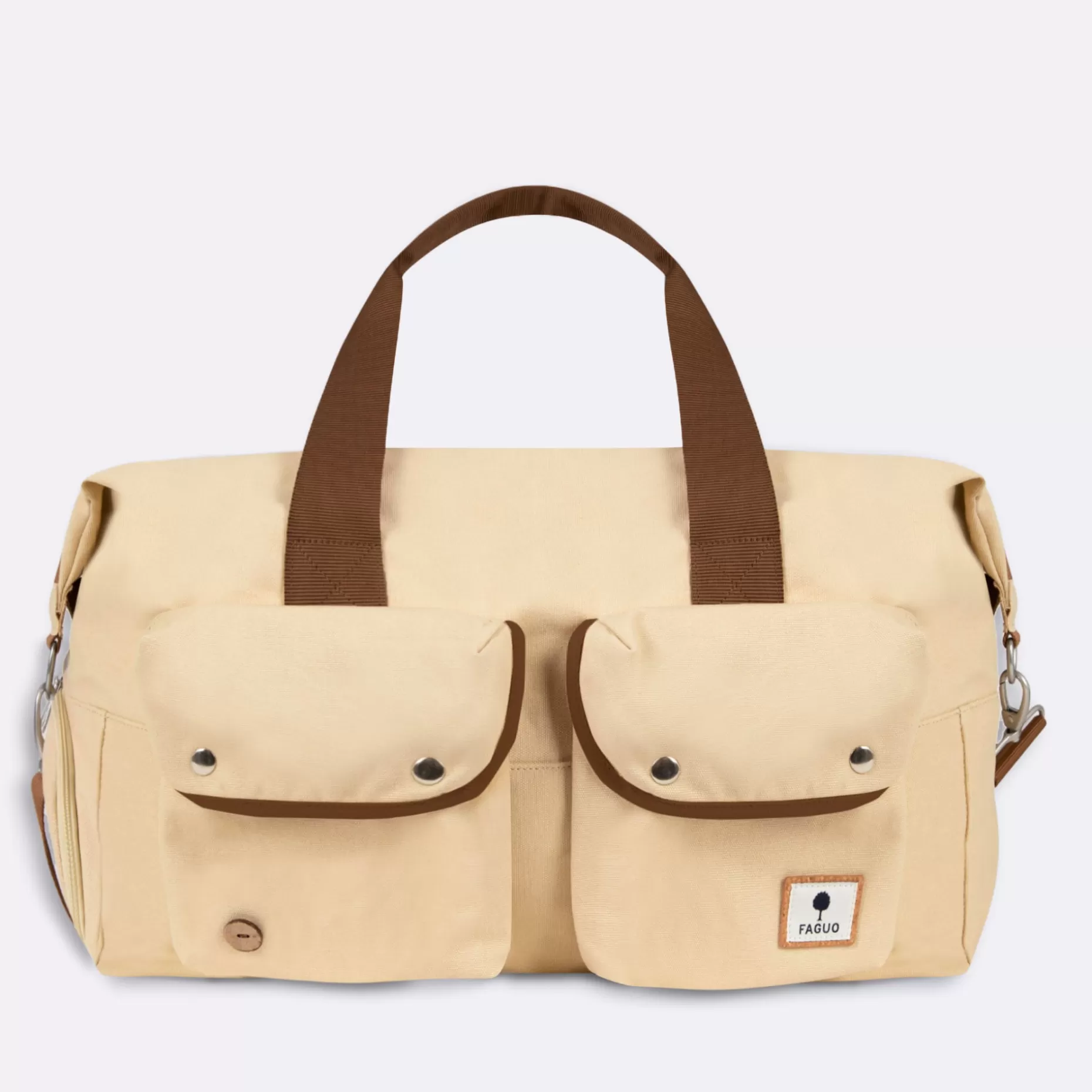 FAGUO Sacs Week-End*Sac De Voyage Beige Vegan