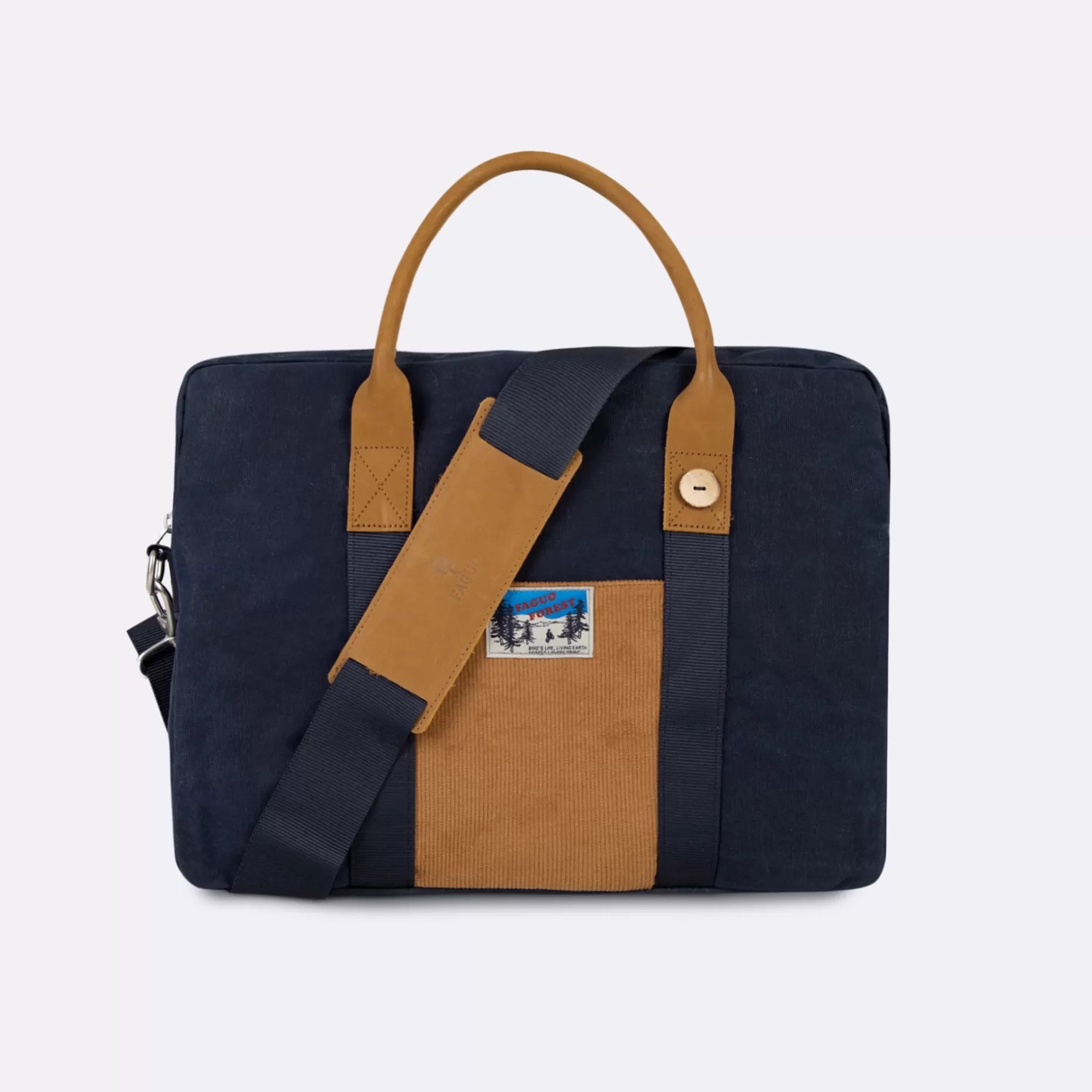 FAGUO Sacs D'Ordinateur*Sac D'Ordinateur Bleu & Marron