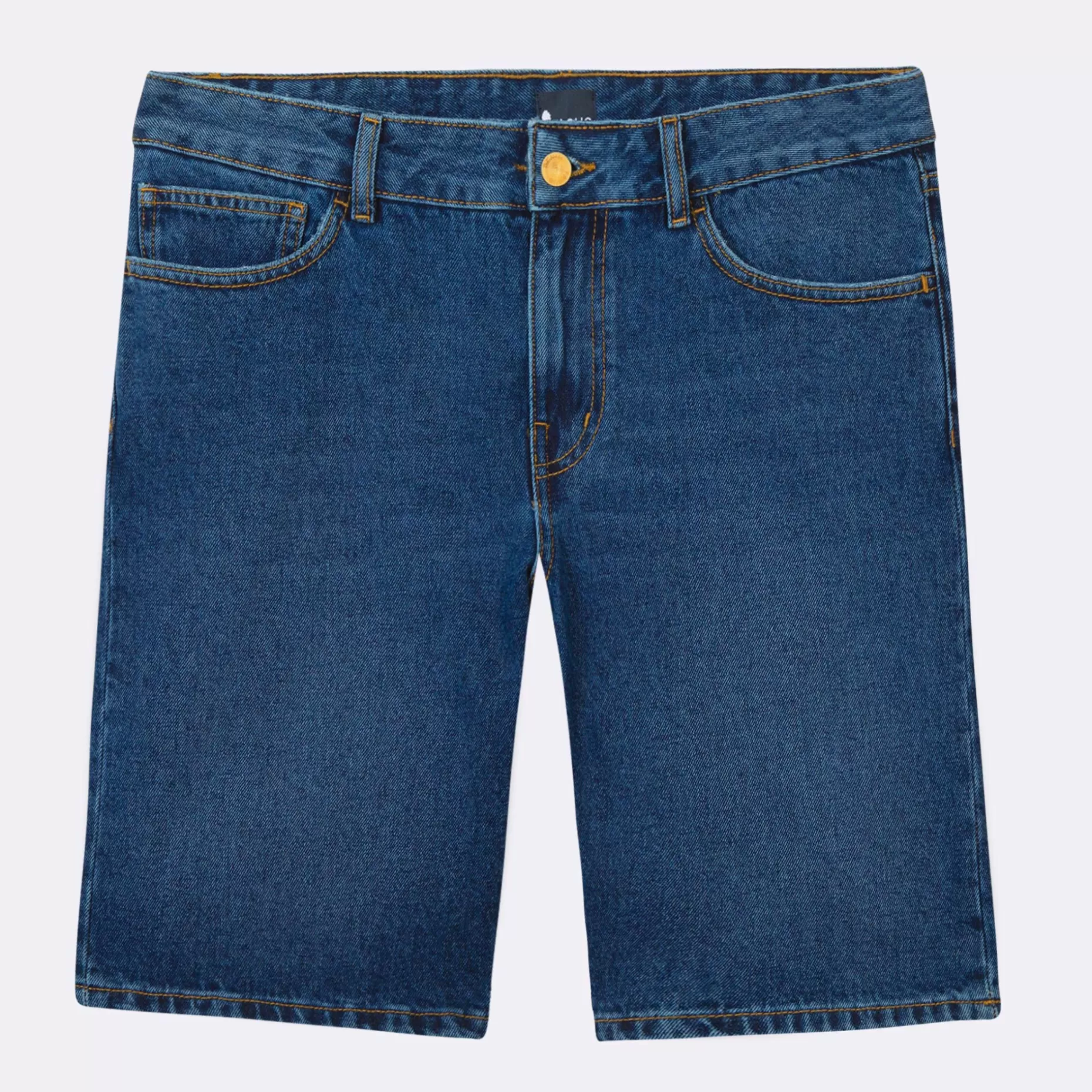 FAGUO Shorts*Short En Jean Medium Blue