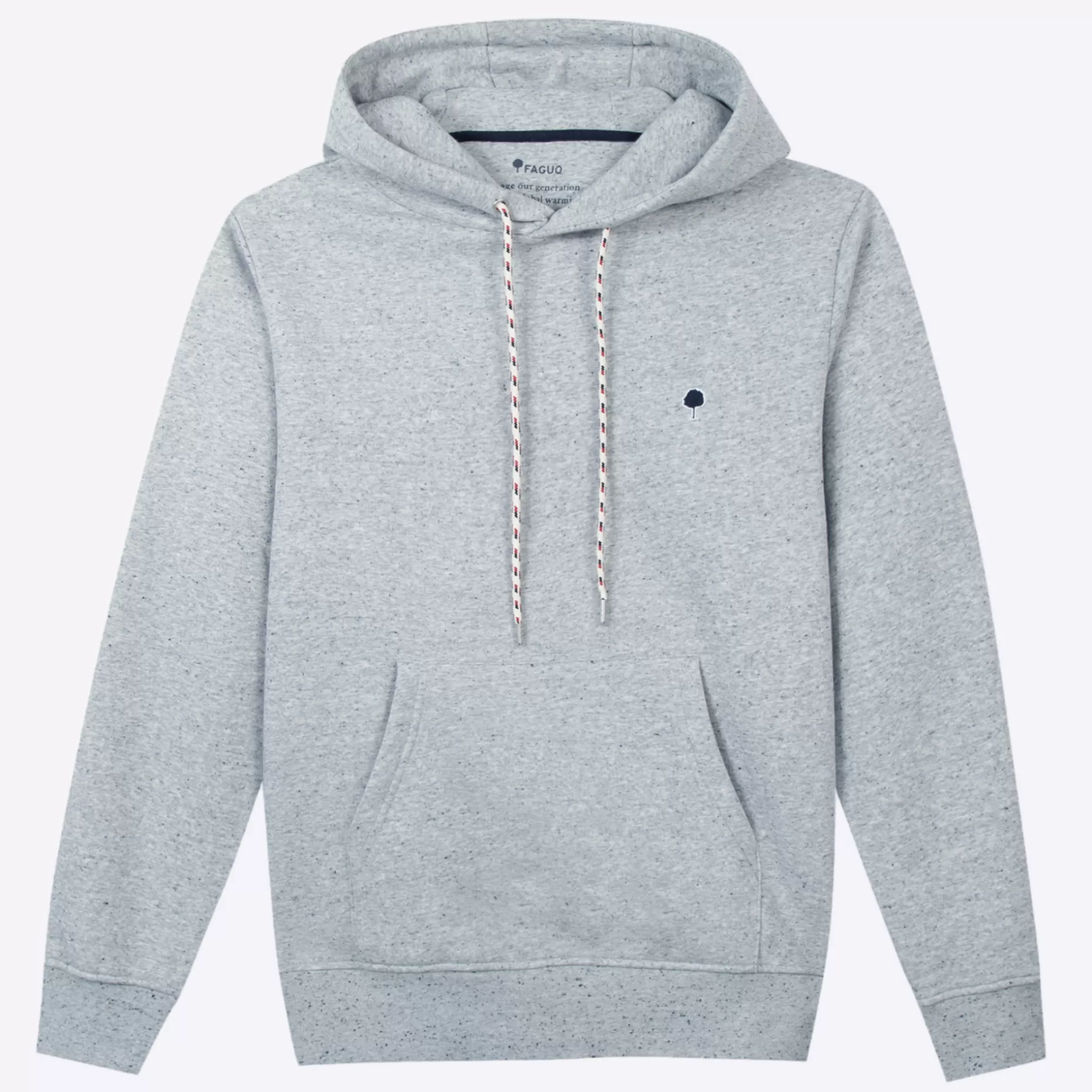 FAGUO Vêtements*Sweat A Capuche Gris Chine