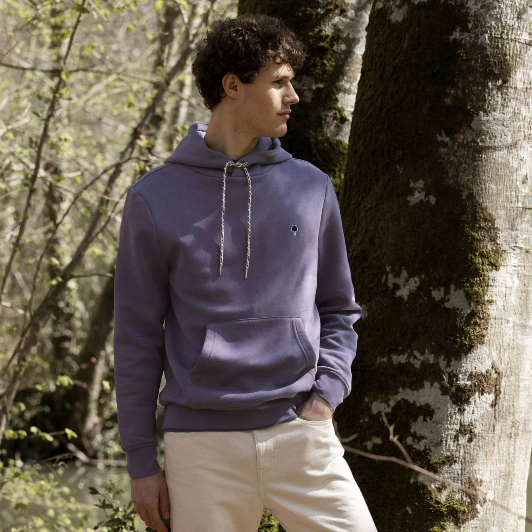 FAGUO Vêtements*Sweat A Capuche Violet