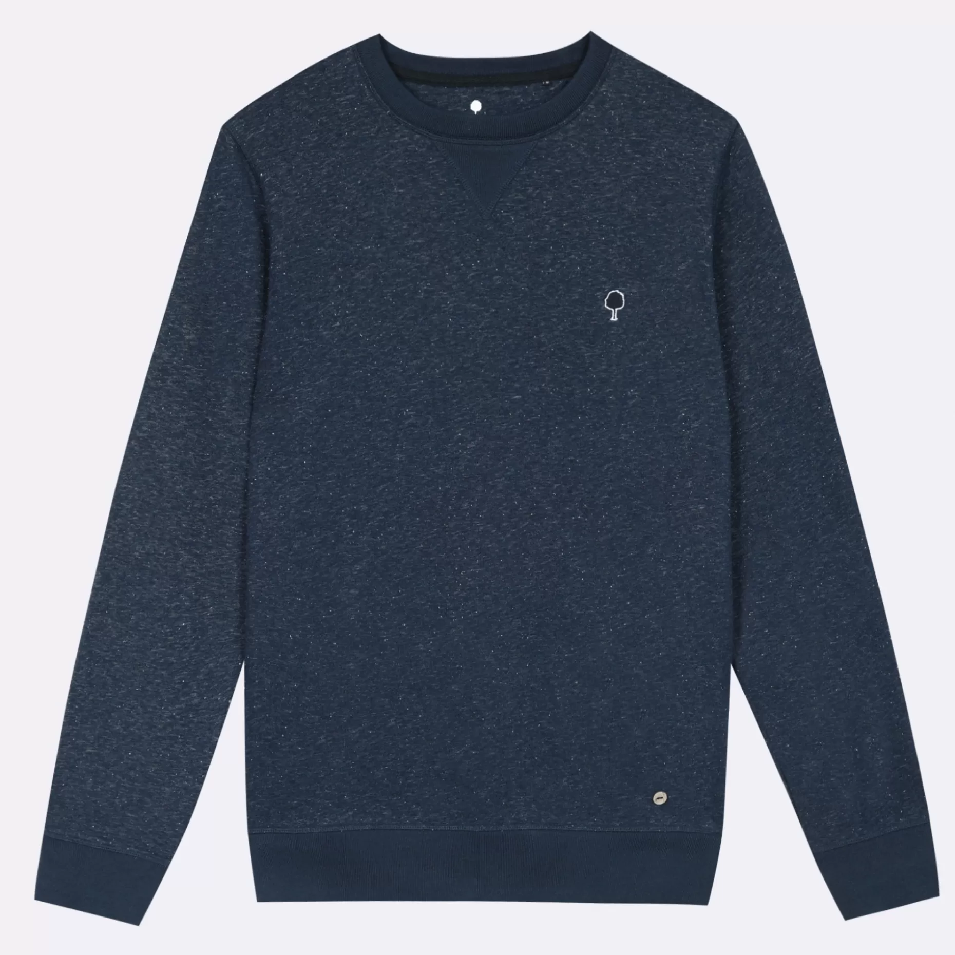 FAGUO Sweatshirts*Sweat Col Rond Bleu Marine