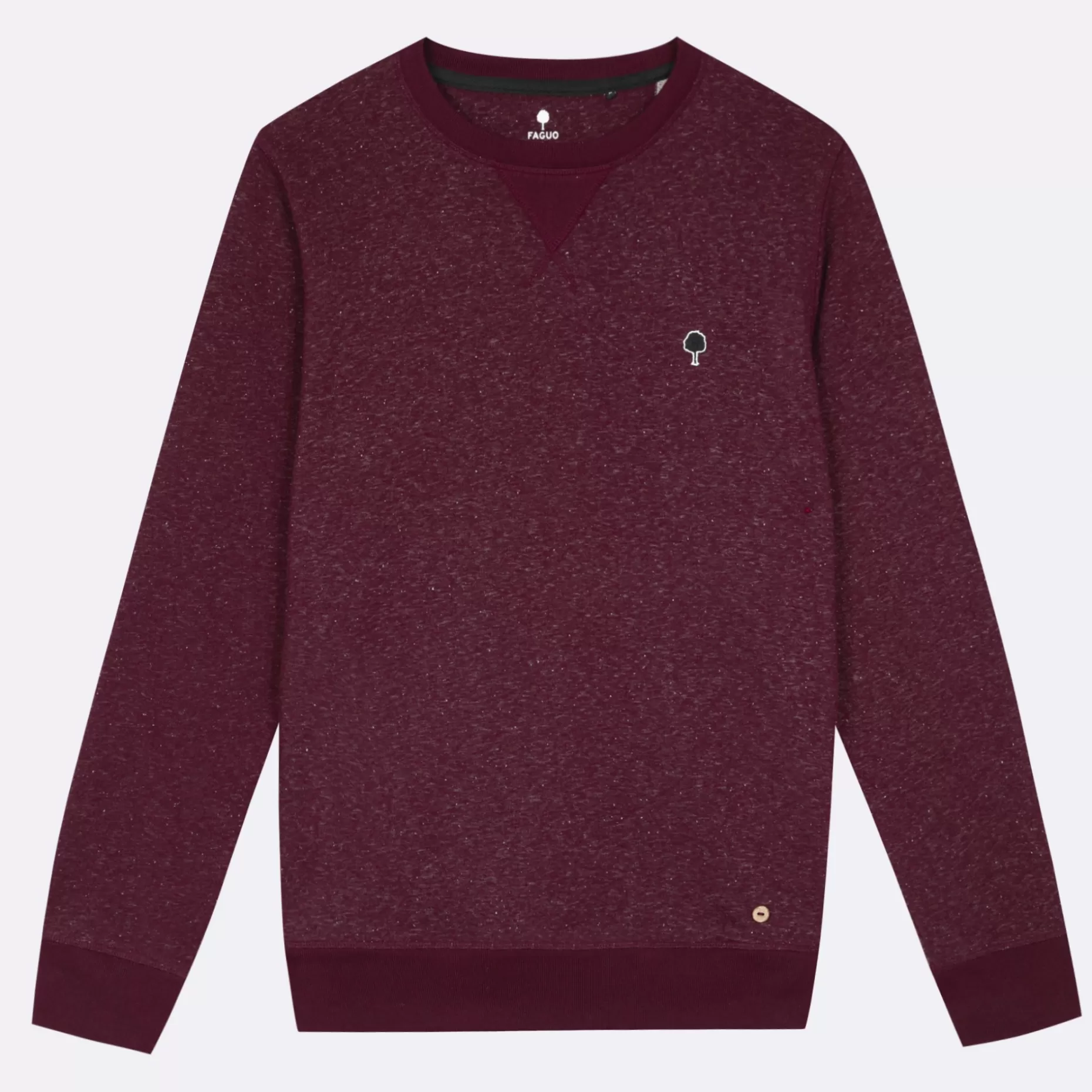 FAGUO Vêtements*Sweat Col Rond Bordeaux