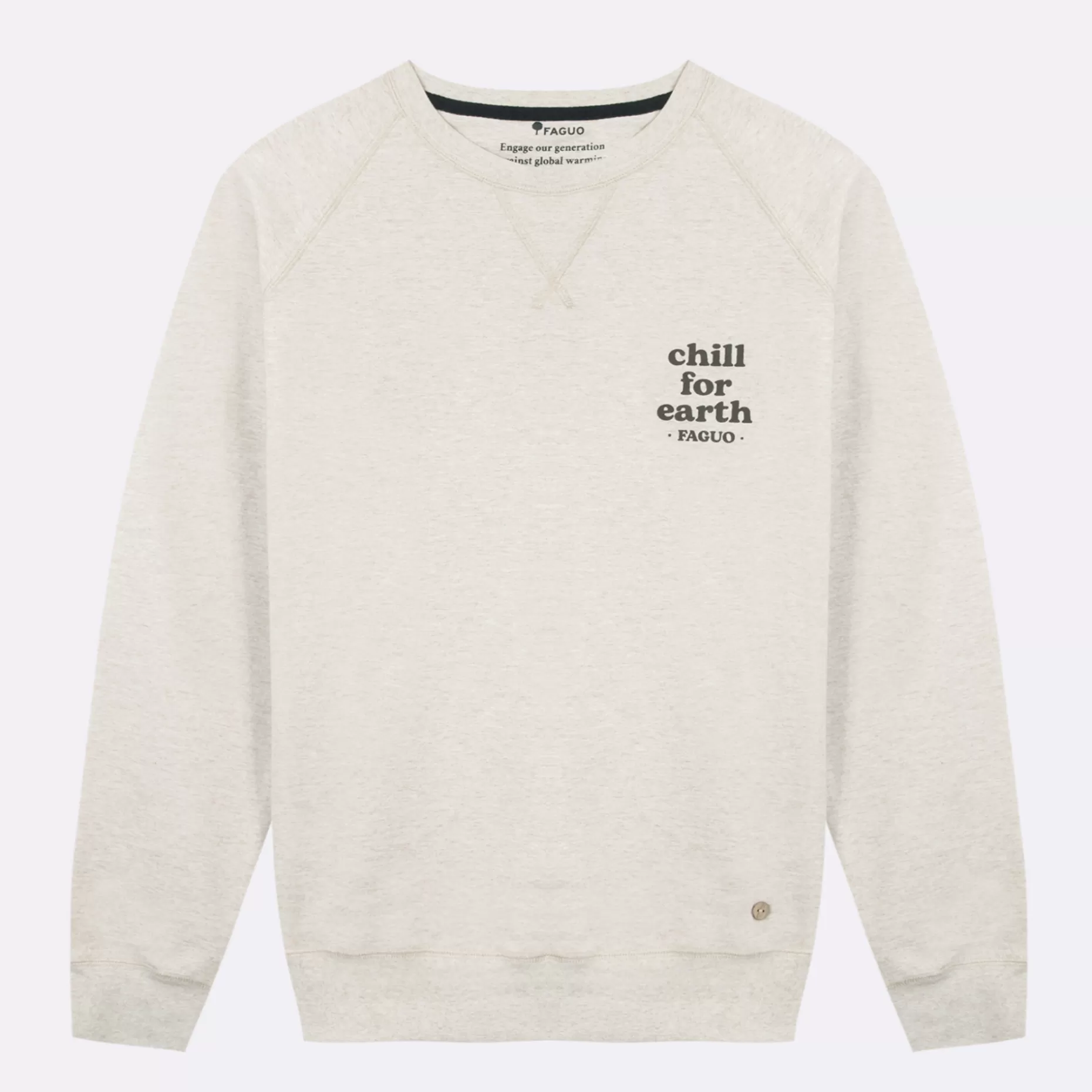 FAGUO Sweatshirts*Sweatshirt Beige