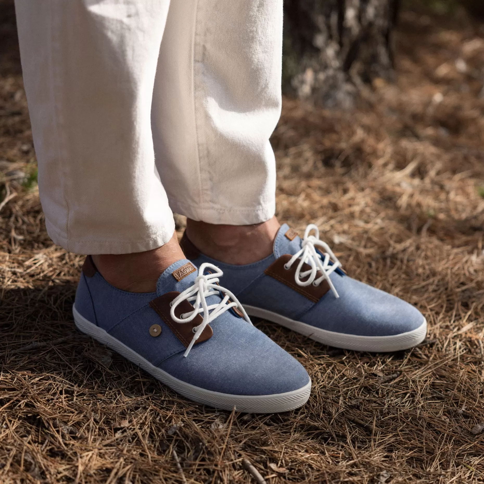 Homme FAGUO Baskets - Homme*Tennis Bleue