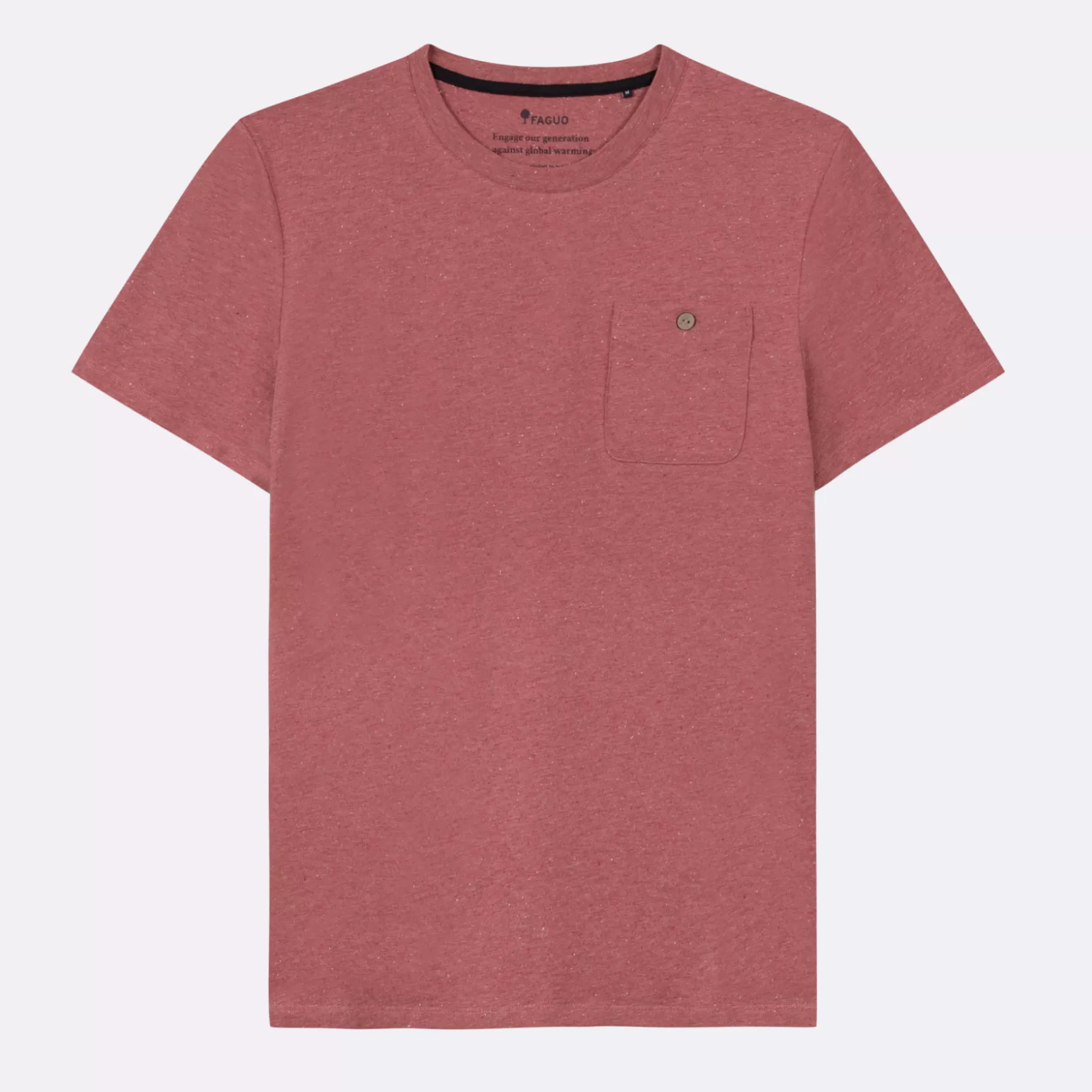 FAGUO T-Shirts*T-Shirt Col Rond Rose