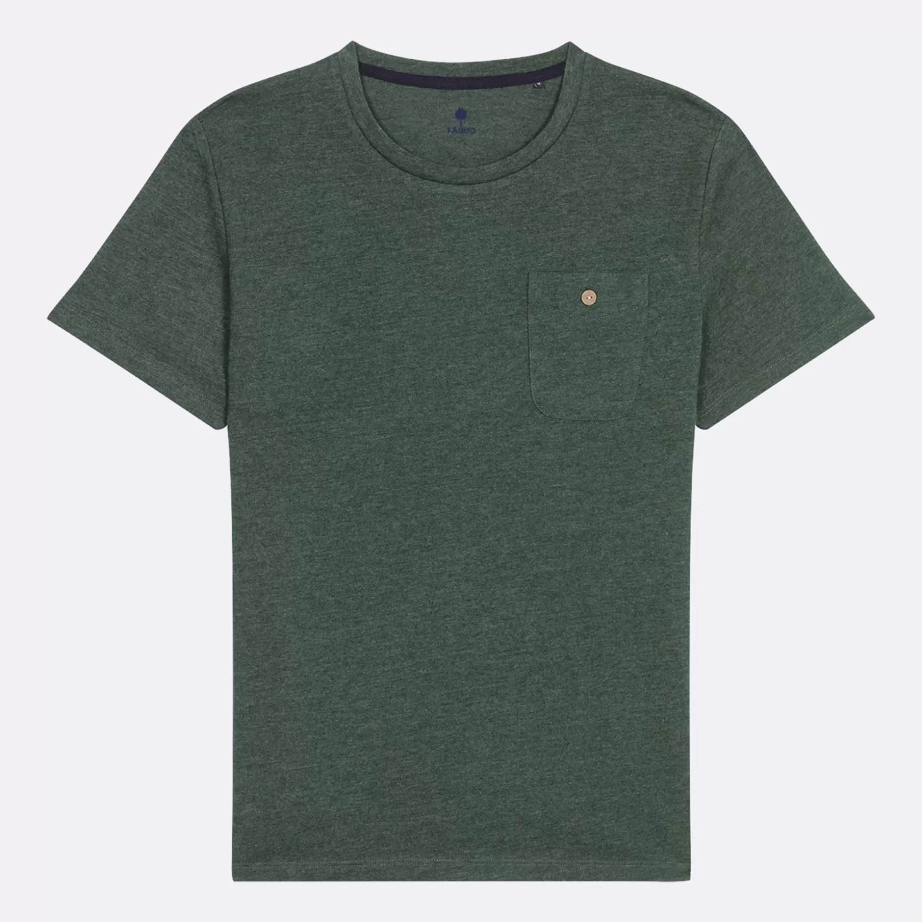 FAGUO T-Shirts*T-Shirt Col Rond Vert